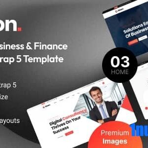 Abon Nulled – Multipurpose Business & Finance HTML Template