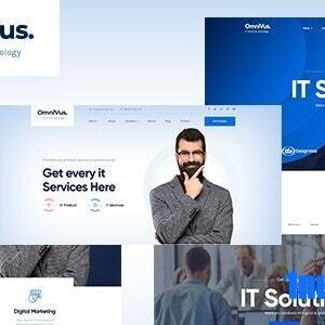Omnivus v6.4 Nulled – IT Solutions & Services React JS Template