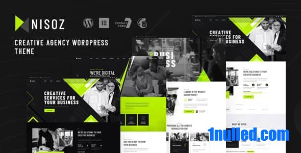 Nisoz v1.0 Nulled - Creative Agency WordPress Theme