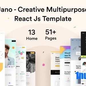 Jano v1.0.0 Nulled – Multipurpose React Js Template