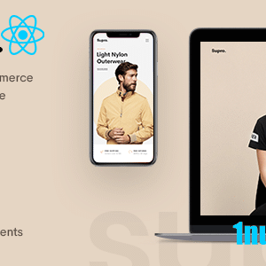 Supro Nulled – Minimalist eCommerce ReactJS Template