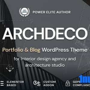 Archdeco v1.0.1 Nulled – Architecture & Interior Design Agency Portfolio WordPress Theme