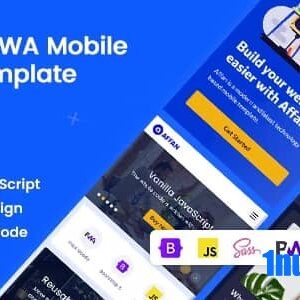 Affan v1.7.0 Nulled – PWA Mobile HTML Template