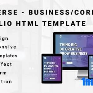MULTIVERSE Nulled – Multipurpose Business/Corporate/Portfolio HTML Template