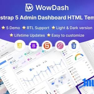 WowDash Nulled – Bootstrap 5 Admin Dashboard HTML Template Multipurpose