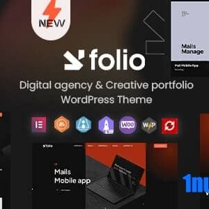 Webfolio v1.0.2 Nulled – Creative Portfolio & Digital Agency WordPress Elementor Theme
