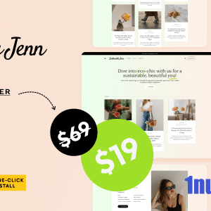 Sustainable Jenn v1.0.1 Nulled – Eco Lifestyle Blog WordPress Theme