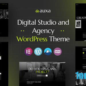 Auxa v1.0.0 Nulled – Digital Studio and Agency WordPress Theme