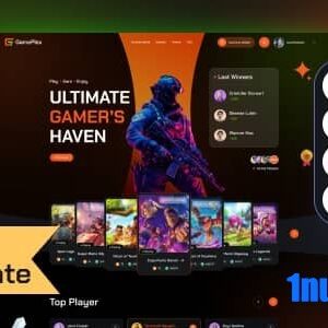 Gameplex v2.0 Nulled – eSports and Gaming NFT Vue Template