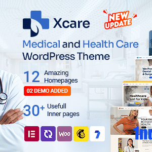 Xcare v5.0 Nulled – Medical and Health Care WordPress Theme