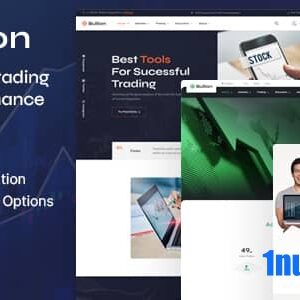 Bullion v1.3 Nulled – Forex Broker & Trading WordPress Theme
