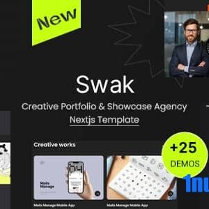 Swak Nulled – Creative Portfolio & Agency Nextjs Template