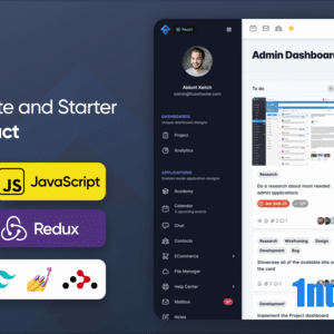 Fuse React TS v10.5.0 Nulled – JS – Redux, RTK Query, TypeScript, Vite, Admin Dashboard Template
