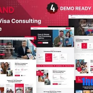 Visaland – Immigration & Visa Consulting HTML Template