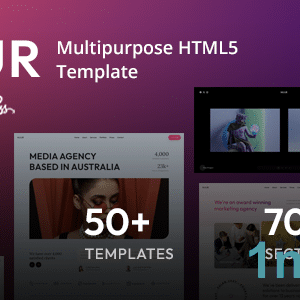 Nuur Nulled – Multipurpose HTML5 Template