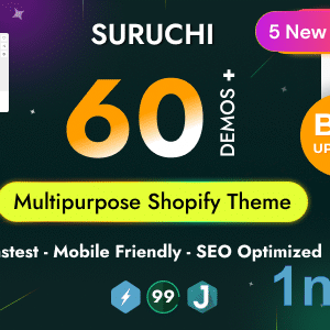 Suruchi v7.0.0 Nulled – Multipurpose Shopify Theme OS 2.0 – RTL support