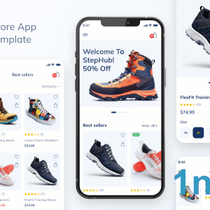StepHub Nulled – Shoes Store & eCommerce React Mobile App | PWA