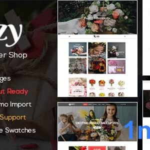 Rozy v1.2.23 Nulled – Flower Shop WooCommerce WordPress Theme (4+ Indexes + Mobile Layouts Ready)