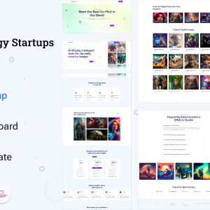 AI Doodle – PHP- AI Artificial Intelligence & AI Technology Startups Template
