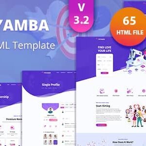 Peyamba Nulled – Dating Website HTML Template