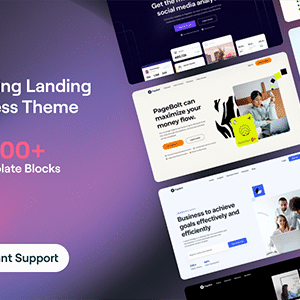 PageBolt v2.0.15 Nulled – Landing Page WordPress Theme