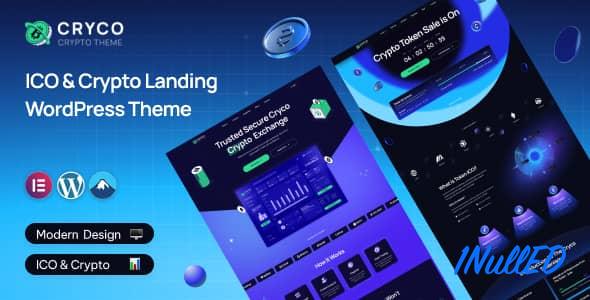 Cryco v1.0 Nulled - ICO & Crypto Landing WordPress Theme