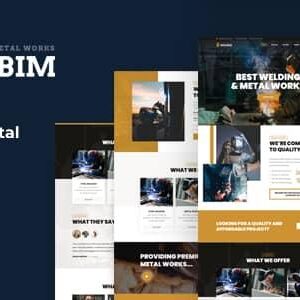Welbim Nulled – Welding Services HTML Template