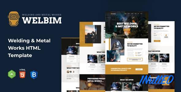 Welbim Nulled - Welding Services HTML Template