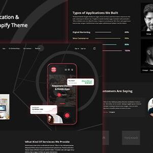 Digiartz v1.0 Nulled – Software & App Store Shopify Theme
