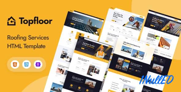 Topfloor Nulled - Roofing Services HTML Template