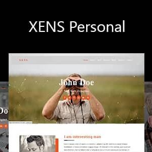 Xens Nulled – Personal Portfolio Responsive Template
