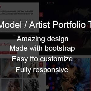Quary Nulled – Model Artist Portfolio Template