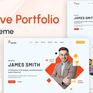 Ractic Nulled – Creative Portfolio HTML Template