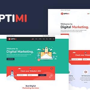 Optimi Nulled – SEO & Digital Marketing Agency HTML Template