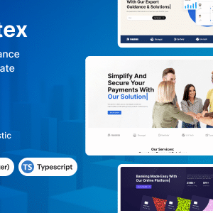 Finatex Nulled – React NextJs Finance Consulting Template
