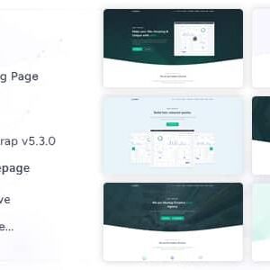 Zoric Nulled – Responsive Landing Page Template
