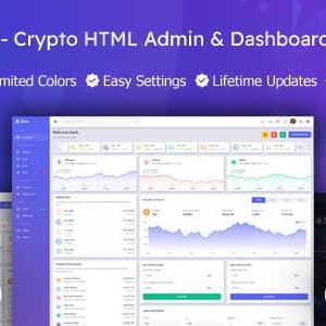 Xino v11 Nulled – Cryptocurrency Admin Dashboard HTML Template