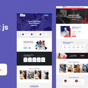 Tecch Nulled – Technology & IT Solutions Next js Template