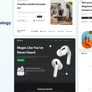 Mizzle Nulled – Vue & Bootstrap Technology and Corporate Template