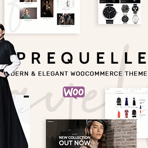 Prequelle v1.9.7 Nulled – Elegant and Modern WooCommerce Theme