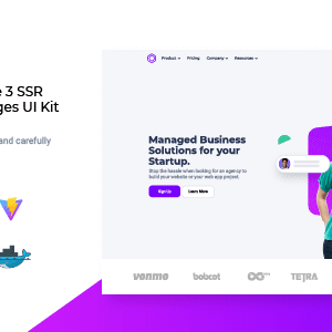 Vulk v2.0.1 Nulled – Multipurpose Vue 3 SSR SaaS Landing Pages UI Kit
