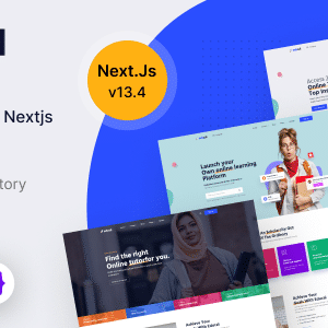 Educal v0.1.1 – Online Course and Education React, Nextjs Template