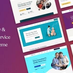 Sunnyaid v1.0.0 – NDIS Disability & Elderly Care Service WordPress Theme