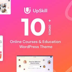 UpSkill v1.0 Nulled – Education Online Courses LMS WordPress Theme