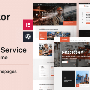 Vektor v1.0.0 Nulled – Industrial Service WordPress Theme