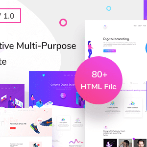 Agopa Nulled – Creative Multipurpose HTML Template