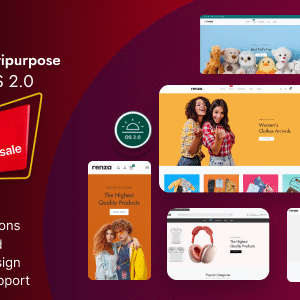 Renza v1.0.3 Nulled – Minimal Multipurpose Shopify Theme OS 2.0