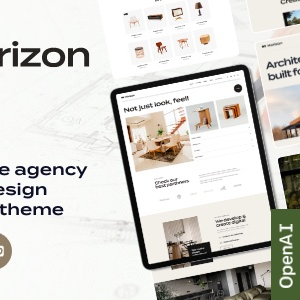Horizon v1.1 Nulled – Interior Design WordPress Theme