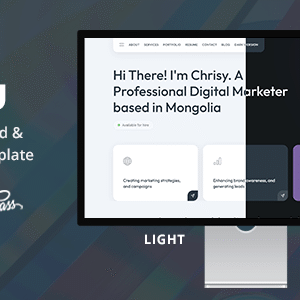 Nemu Nulled – Personal vCard/Portfolio Template