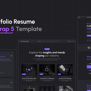 Zelio Nulled – Personal Portfolio HTML Bootstrap Template